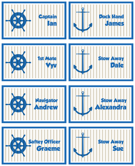 Ship Cards